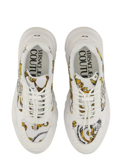 Versace Jeans Couture Speedtrack Bottom Sneaker In White