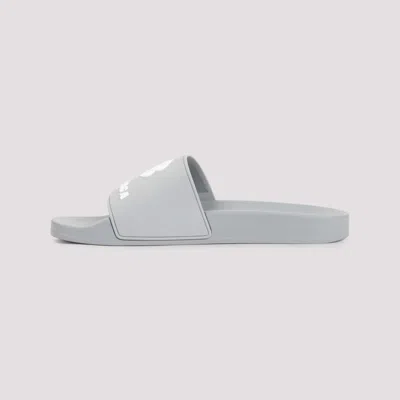 Balenciaga Unity Sports Pool Slides In White