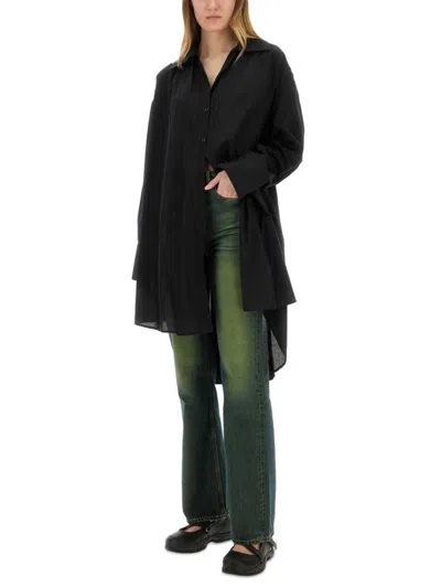 Our Legacy Women S Boot Cut Jeans Malibu Sand Wash In Black