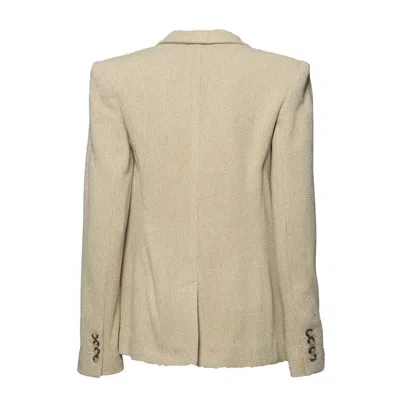 Isabel Marant Étoile Ecru Wool Louison Jacket In Neutrals