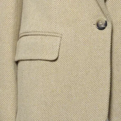 Isabel Marant Étoile Ecru Wool Louison Jacket In Neutrals