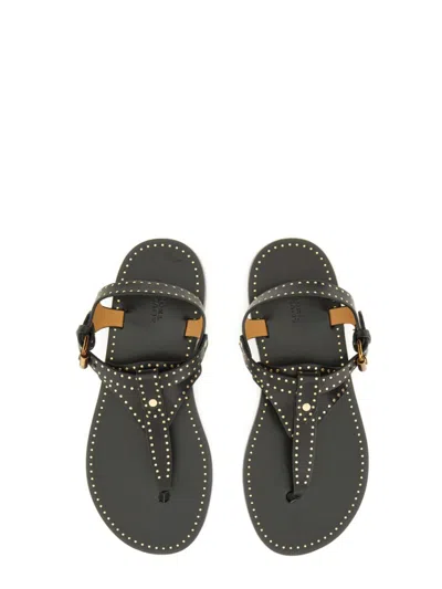 Isabel Marant Joony Ge Sandals In White