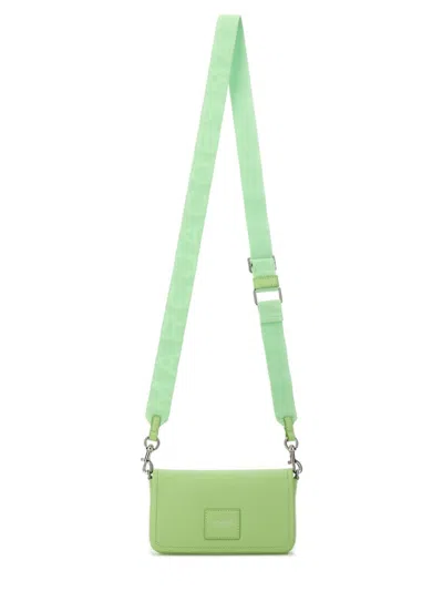 Marc Jacobs The Mini Leather Crossbody Bag In Green