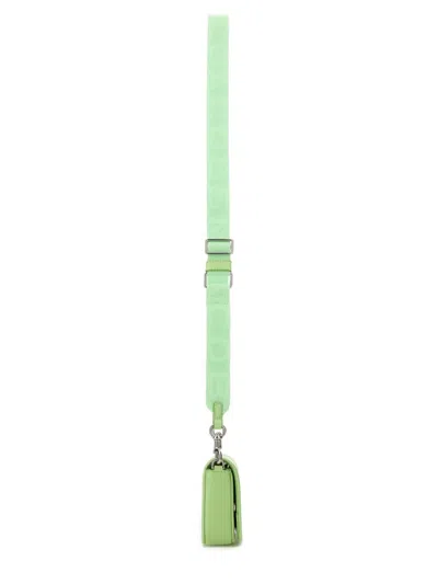 Marc Jacobs The Mini Leather Crossbody Bag In Green