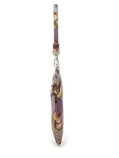 Vivienne Westwood "belle" Heart Frame Bag In Multi