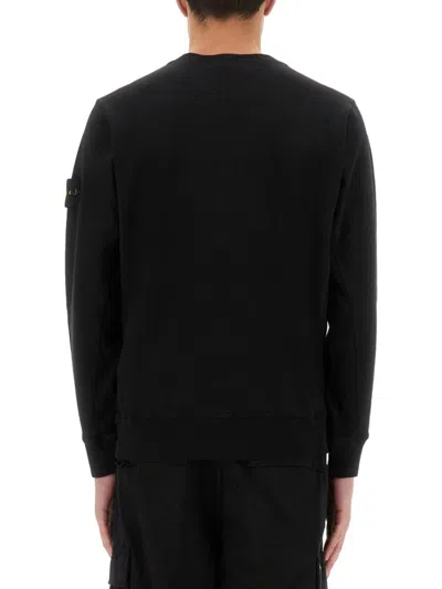 Stone Island Sweaters In Black