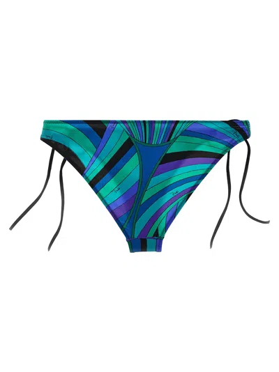 Pucci Iride Bikini Briefs Beachwear Multicolor In Multi