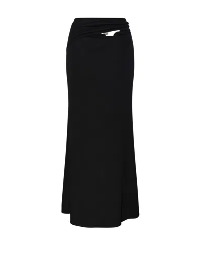 Christopher Esber S-buckle Suspension Skirt In Black