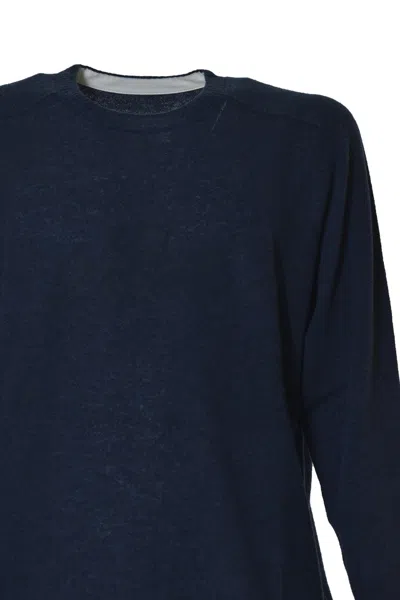 Maison Margiela Wool-blend Crew-neck Jumper In Black
