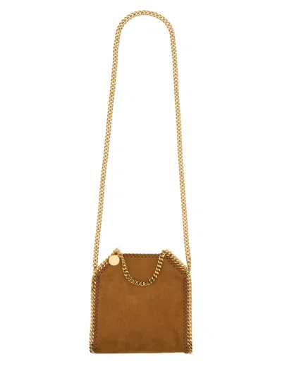 Stella Mccartney "falabella Tiny" Bag In Brown