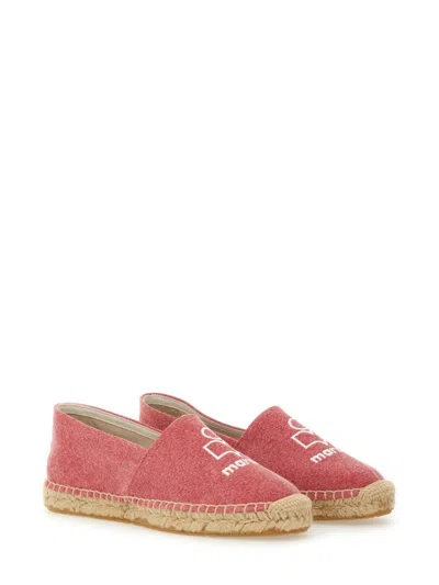 Isabel Marant Canae Espadrilles In Burgundy