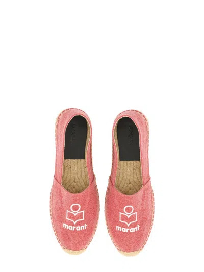 Isabel Marant Canae Espadrilles In Burgundy