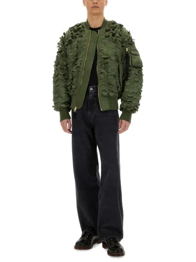 Alpha Industries Flight Jacket "ma-1 Ulcans" In Grey