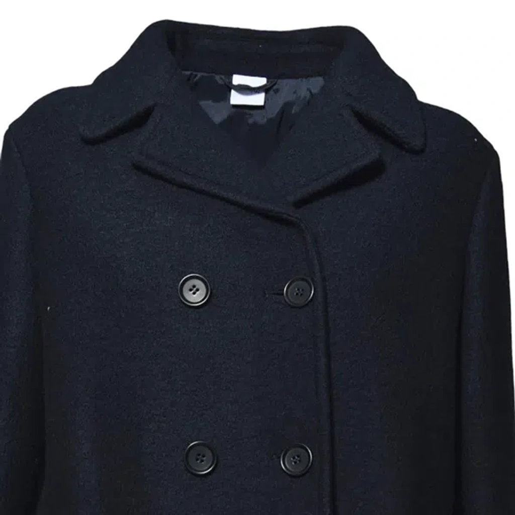ボトムスその他 Aspesi Navy Blue Boxy Felted Wool Jacket Aspesi Navy Blue Boxy Felted Wool Jacket In Black | ModeSens