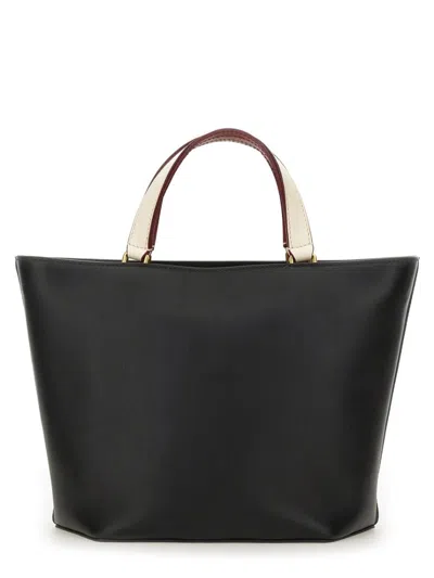 Bally Shoulder Bag Removable Strap In Black