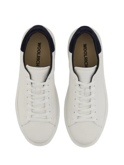 Woolrich Classic Court Sneaker In White
