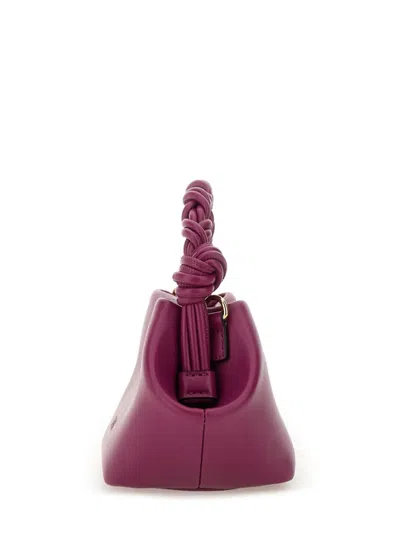 Ganni Mini Bou Crossbody Bag In Pink