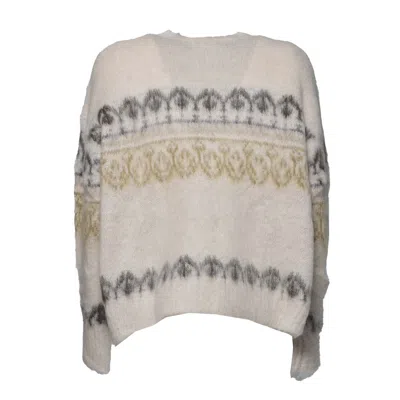 Isabel Marant Étoile Powder Pink Wool And Mohair Dully Sweater In Grey
