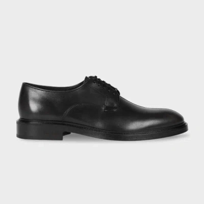 Paul Smith Black Leather 'jason' Shoes In Black