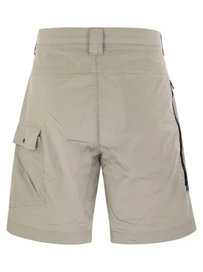 C.p. Company Cp Company Cotton Cargo Shorts With Lens