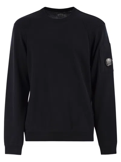 C.p. Company Cp Company Sea Island Cotton Crew Neck Jumper