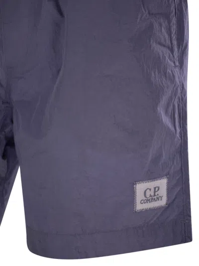 C.p. Company Cp Company Swim Shorts In Eco Chrome R