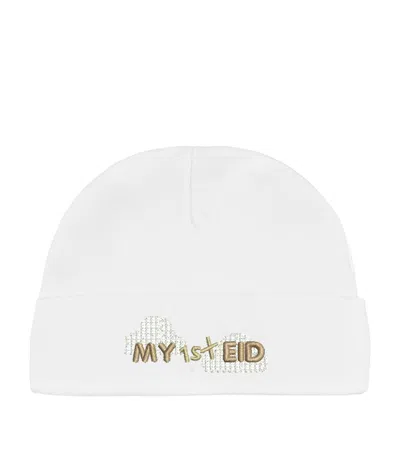 Paint My Dreams X Harrods My 1st Eid Teddy Bear Beanie In White