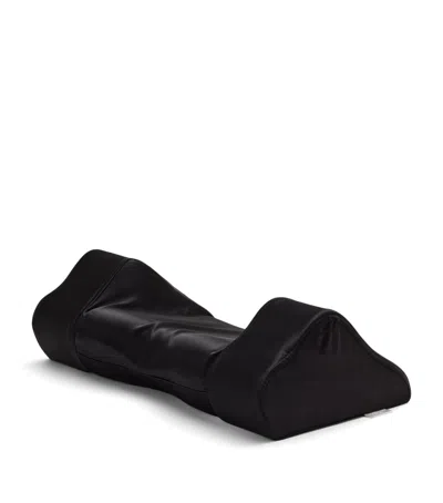 Hyoumankind Silk Back Sleep Pillowcase In Black