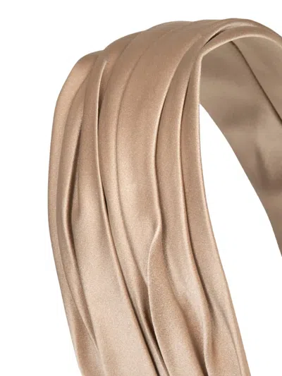 Jennifer Behr Natasha Headband In Neutrals