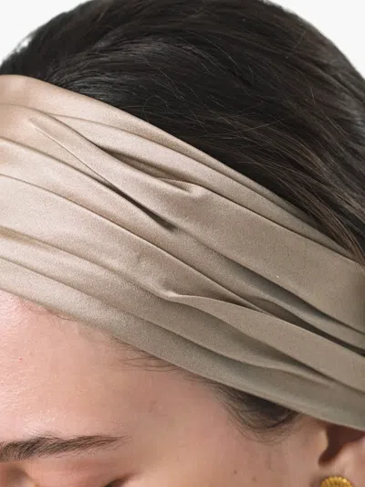 Jennifer Behr Natasha Headband In Neutrals