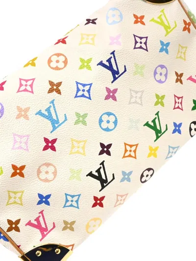 Pre-owned Louis Vuitton X Takashi Murakami 2003 Monogram Speedy 30 Handbag In White