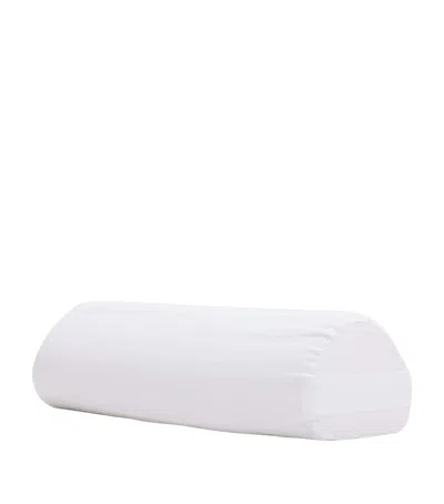 Hyoumankind Boost Pillow With Duffel Bag And Linen Pillowcase In White