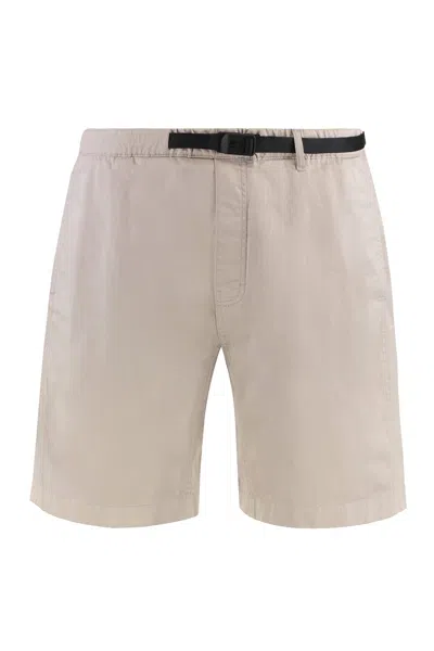 Woolrich Men's Easy Cotton Bermuda Shorts In Sand