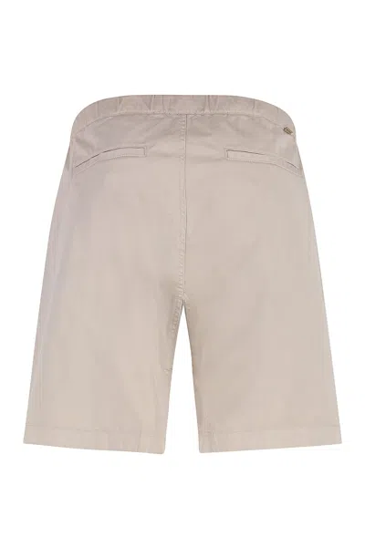 Woolrich Men's Easy Cotton Bermuda Shorts In Sand
