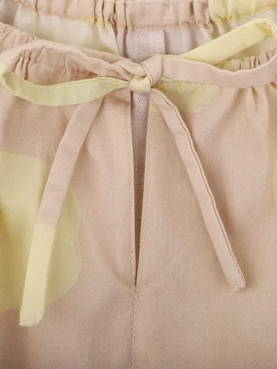 Knot Lemon Dots Jumpsuit In Neutrals