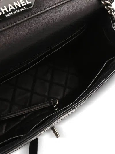 Pre-owned Chanel 2016 Two-way Hanbag In Black