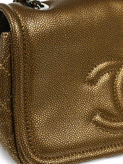 Pre-owned Chanel 2010 Timeless Cc Flap Shoulder Bag In Gold