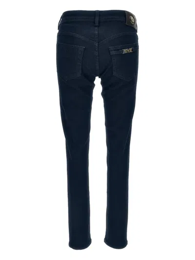 Versace Jeans Couture Skinny Jeans In Blue
