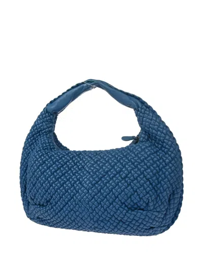 Pre-owned Bottega Veneta 1990-2000's Mini Ponza Tote Bag In Blue