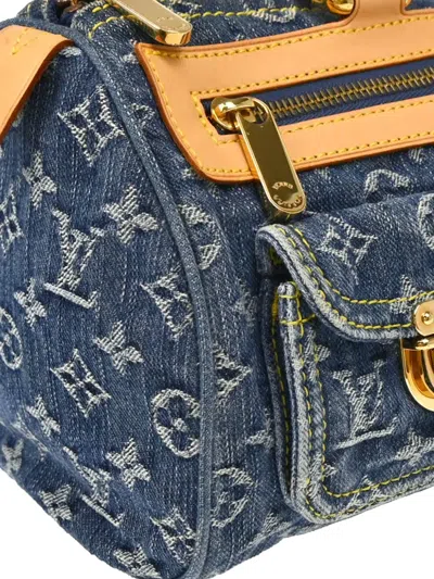 Pre-owned Louis Vuitton 2006 Neo Speedy Handbag In Blue