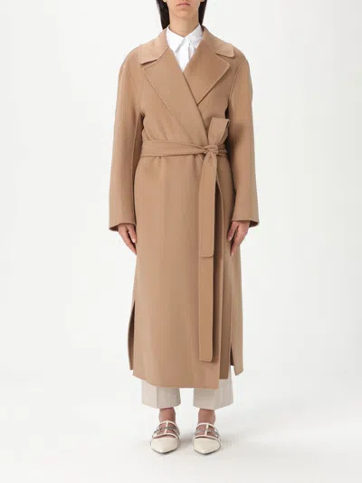 'S MAX MARA COAT 'S MAX MARA WOMAN COLOR CAMEL 426147042