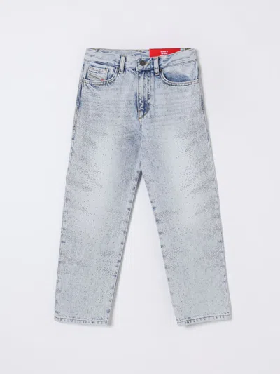 Diesel Pants  Kids Color Denim In Denim