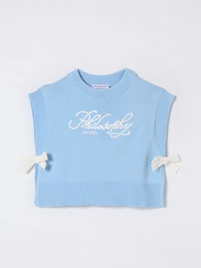 Philosophy Di Lorenzo Serafini Pullover  Kinder Farbe Hellblau In Hellblau