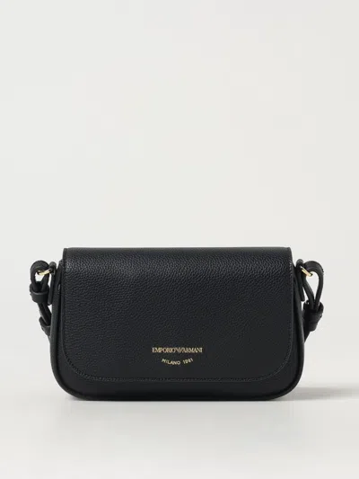 Shop Emporio Armani Mini Bag  Woman Color Black In Schwarz