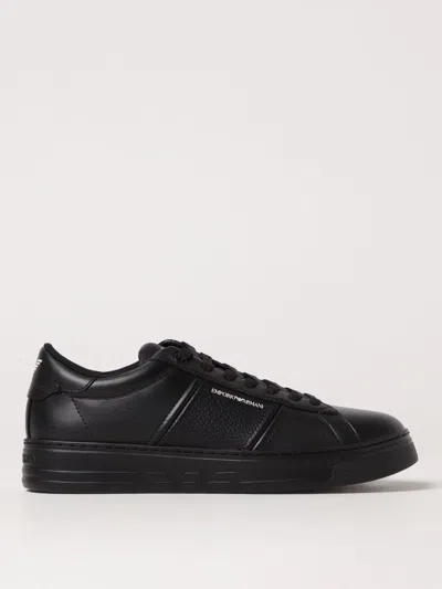 Emporio Armani Sneakers  Herren Farbe Schwarz In Schwarz