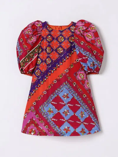 Pucci Kleid  Kinder Farbe Orange In Orange