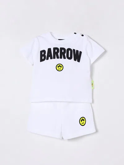 Shop Barrow Jumpsuit  Kids Kids Color White In Weiss