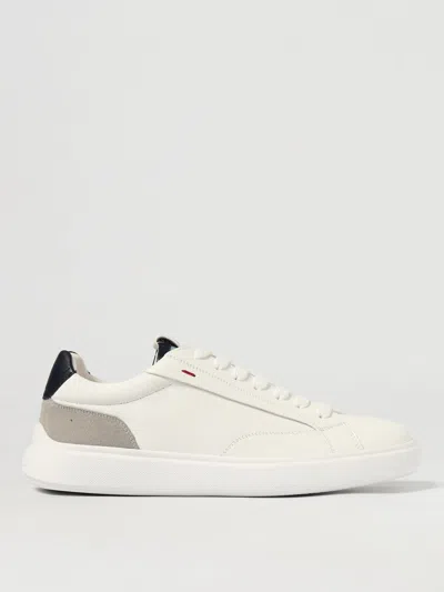Peuterey Quarter White Leather Sneakers In White