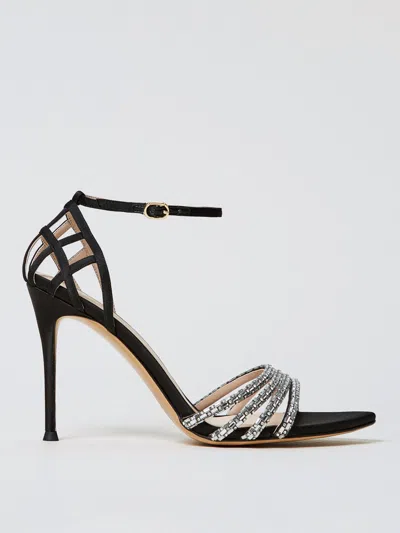 TWINSET HEELED SANDALS TWINSET WOMAN COLOR BLACK G90764002