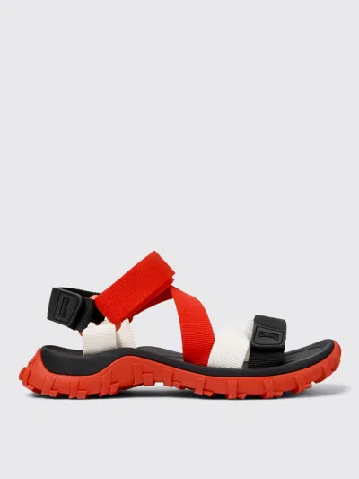 Camper Drift Trail Sandals In Red
